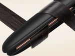 Plancha de pelo cerámica ajustable 2en1 riza y alisa el cabello 140-220°c