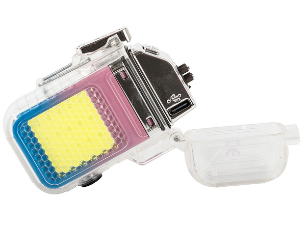 Briquet plasma a arc electrique avec led cob usb waterproof