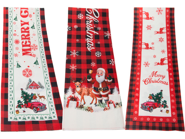 Camino de mesa de navidad camino de mesa decorativo de navidad 220x38cm