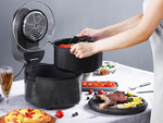 Oil-free fryer air fryer large for baking 1200w 5l