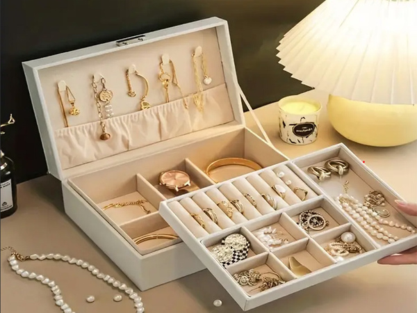Sicriu organizator cutie de bijuterii cutie de chei elegant