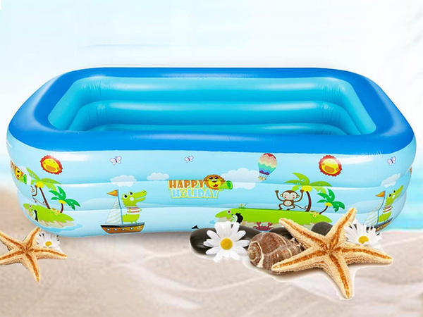 Piscine gonflable grande piscine rectangulaire jardin piscine gonflable familiale pour enfants