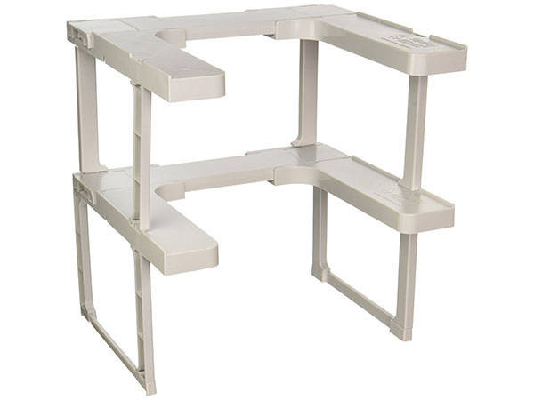 Bin organiser kitchen cupboard shelf