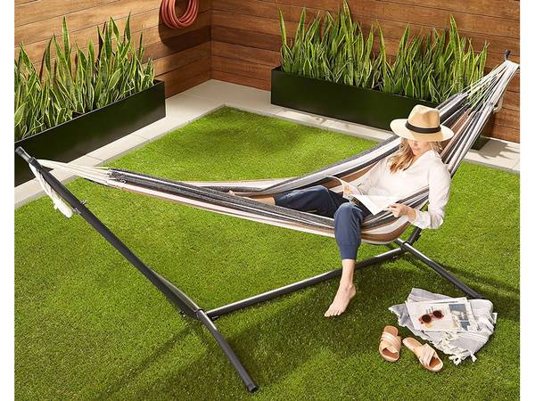 Garden hammock hanging swing brazilian rocker xl large cover bagbaha