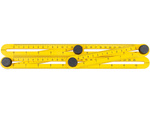 Biseau multifonction gabarit règle mesure d'angle