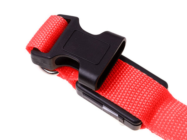 Led lighting darkness collar pentru câini și pisici reglabil 59cm