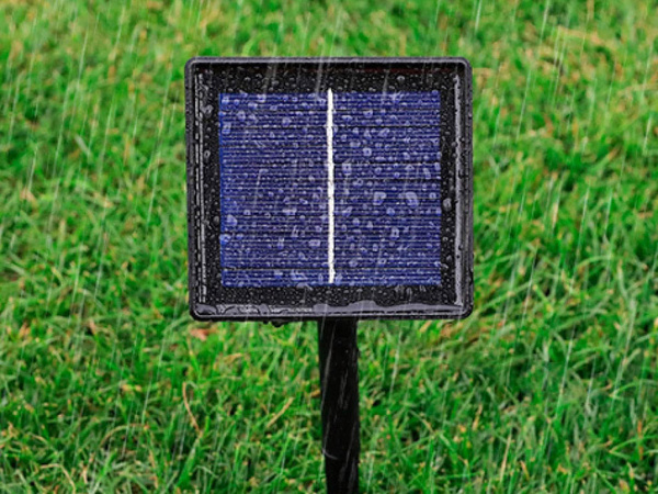 Päikesepaneelide aiatuled 40 led mitmevärvilised tuled