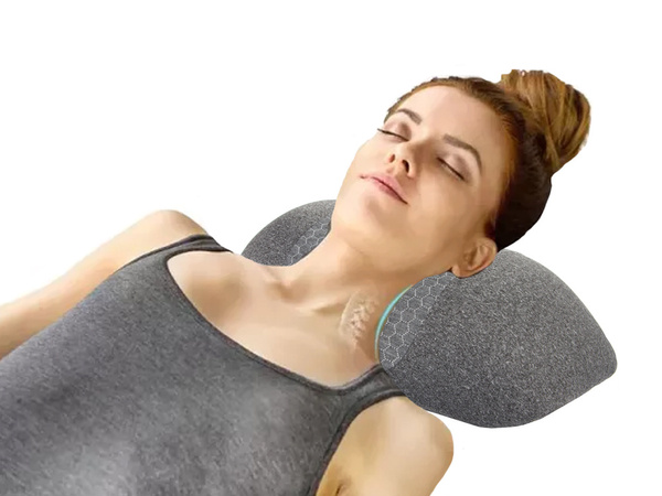 Oreiller orthopédique en mousse profilée pour le soutien de la nuque