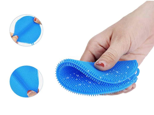 Estropajo de silicona esponja estropajo vegetal