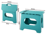Tabouret pliant en plastique tabouret de cuisine repose-pieds pratique résistant