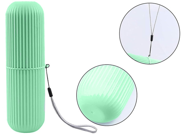 Kovček za zobne ščetke kovček za zobno pasto potovalni organizator kozmetični kovček