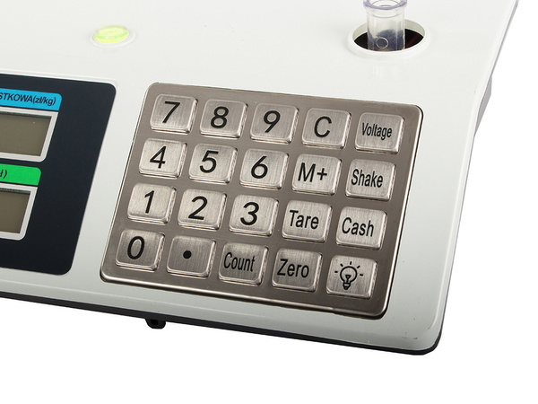 Elektronické kalkulačné váhy 40kg sk