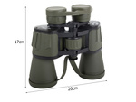 Military hunting binoculars zoom optics 20x50 survival large tourist