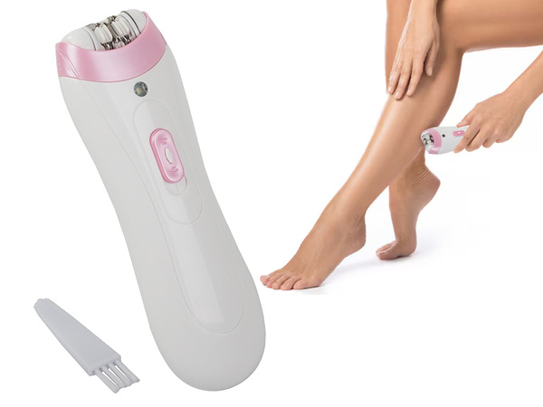 Epilator facial aparat de ras corp trimmer femei baterie perie