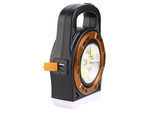 Linterna solar portatil recargable luz led powerbank reflector power