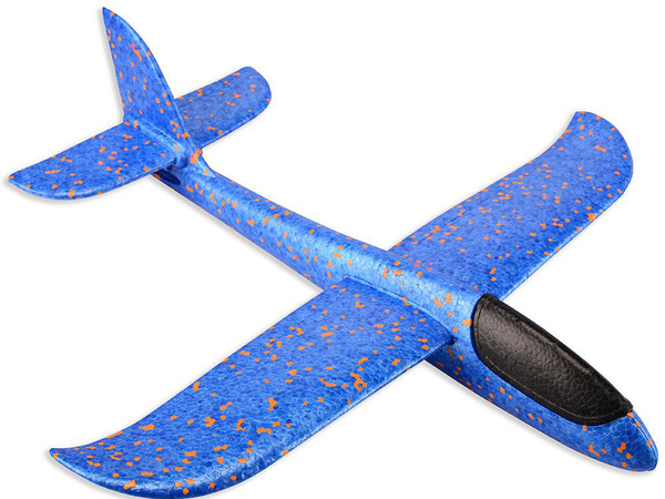 Avión de poliestireno planeador espuma de poliestireno para lanzar dardos maqueta de avión