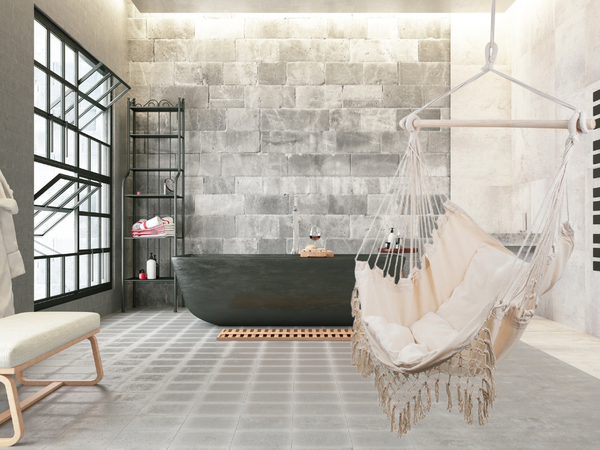 Brazilian hammock chair hanging swing hammock armchair cushions boho