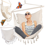 Brazilska viseča mreža na vrtu visi stol rocker swing boho balkon