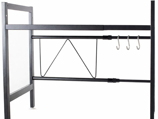 Estante para horno microondas estante de cocina ajustable