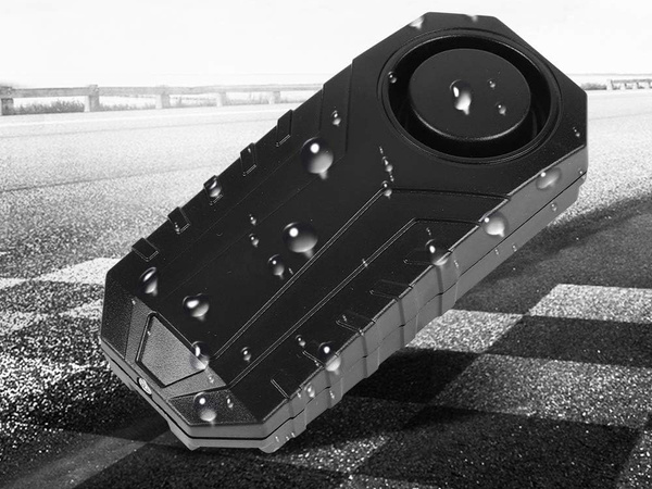 Hlasitý alarm pro motorku proti krádeži houkačka dálkové ovládání