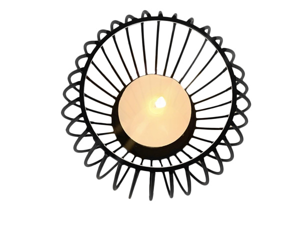 Portavelas decorativo de metal 1 ud soporte farol hogar terraza