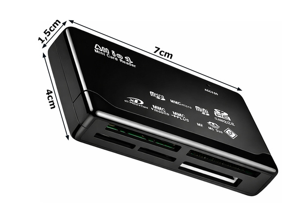 MÄLUKAARTIDE LUGEJA KAAMERALE USB MULTI CF SD MICRO SD XD MS MMC