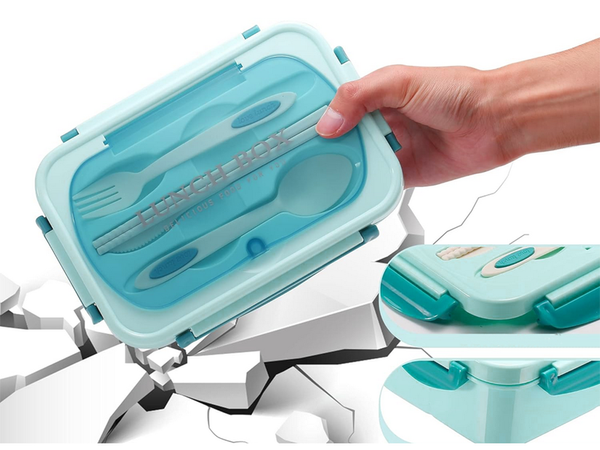 Lunchbox breakfast box lunch box with compartments cutlery