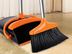 Lazy man's sweeping kit swifter brush mop cleaning wiper dustpan 2in1