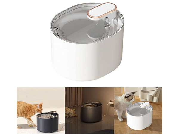 Bebedero automático para gatos fuente de agua para perros filtros cuenco de agua