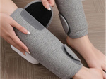 Calf air bag heated leg massager with compression