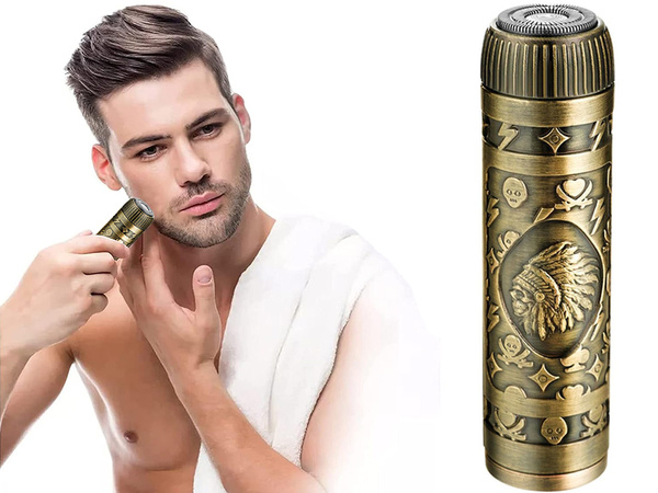 Mini holiaci strojček zastrihávač fúzov telo holiaci strojček pre mužov epilátor
