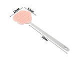 Brosse pour le dos avec manche éponge de lavage en silicone