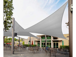 3x3x3m parasol de jardin imperméable triangle