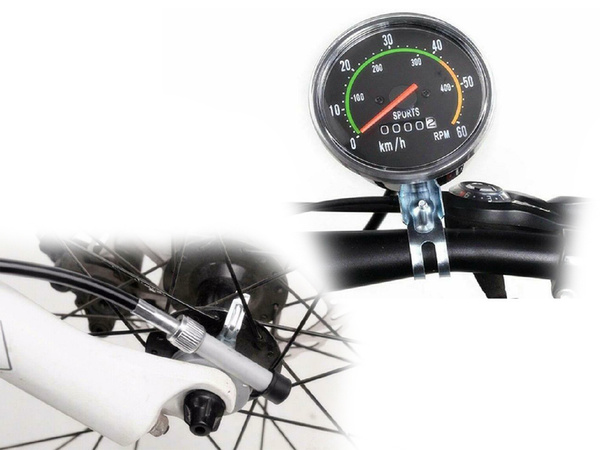Licznik rowerowy klasyczny retro prędkościomierz