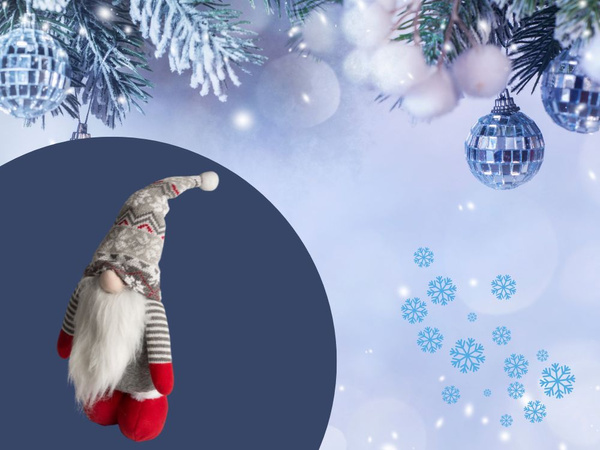 Vianočný duch ducha teleskop reguizované nohy 50 - 70cm