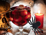 Halloween ämblik 4 tk suur dekoratsioon õudne