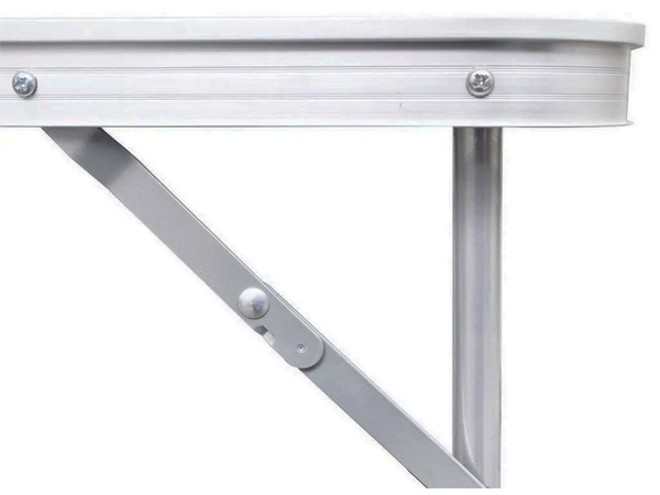 Skládací cestovní stůl kempování zahradní stůl velký 180x60 kufr