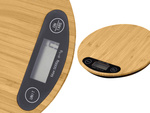 Elektroniline elektroniline bambus kodukohti kaalud lcd kodukoht lõikesed tabelid enne 5kg