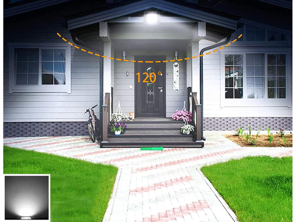 Proiector halogen spotlight a condus 10w 6000k exterior rezistent la apa ip66