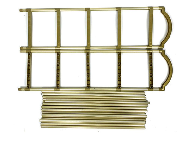 Shoe shelf shoe organiser multi-level cabinet golden shelving unit 4 levels large