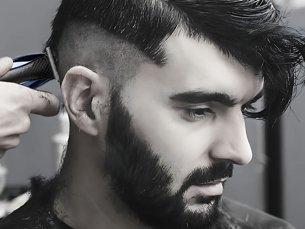 Tondeuse à cheveux rasoir set tips sans fil usb-c