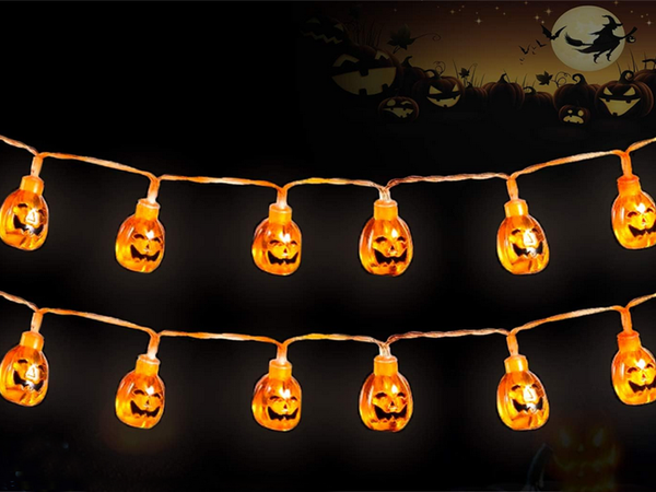 10 led halloween hanging dynams 200cm világító dynam díszítés