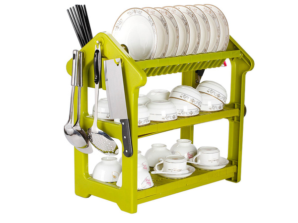 Lavavajillas secador cocina escurridor 3 niveles