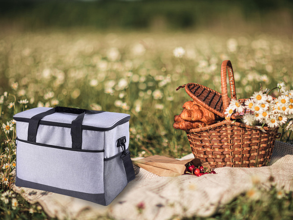 Thermotasche lunchbox picknick essen für den strand zum trinken kühlschrank 16l