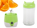 Prenosný bezdrôtový usb blender na smoothie s nádobou na kokteily