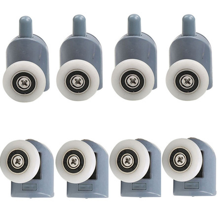 Rollers for shower cubicle set wheels 8 rollers