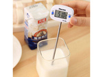 Lcd kitchen thermometer wine meat probe