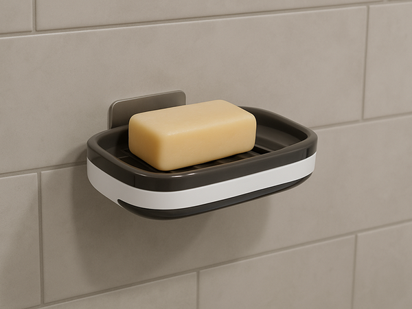 Szappanadagoló tartály vízlevező fürdőszobába falra szerelhető álló