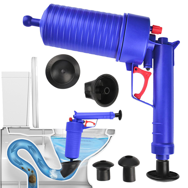 Pipe unblocking gun wc pusher mole