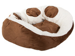Fluffy dog bed cat bedding soft cushion couch bedding 60cm